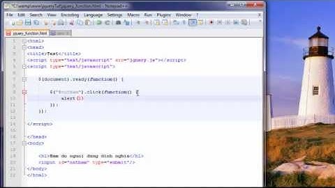 Hàm người dùng định nghĩa - Jquery