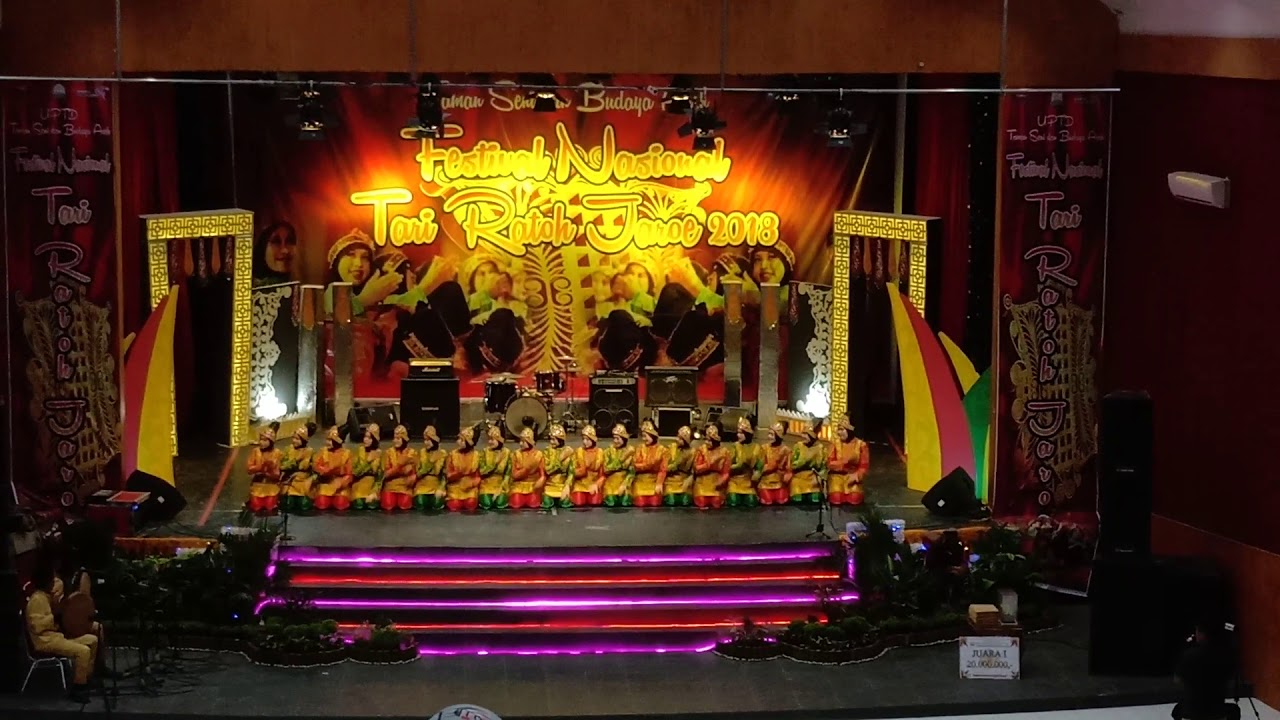 Juara 1 Festival Nasional Tari Ratoh Jaroe 2018 Di Aceh