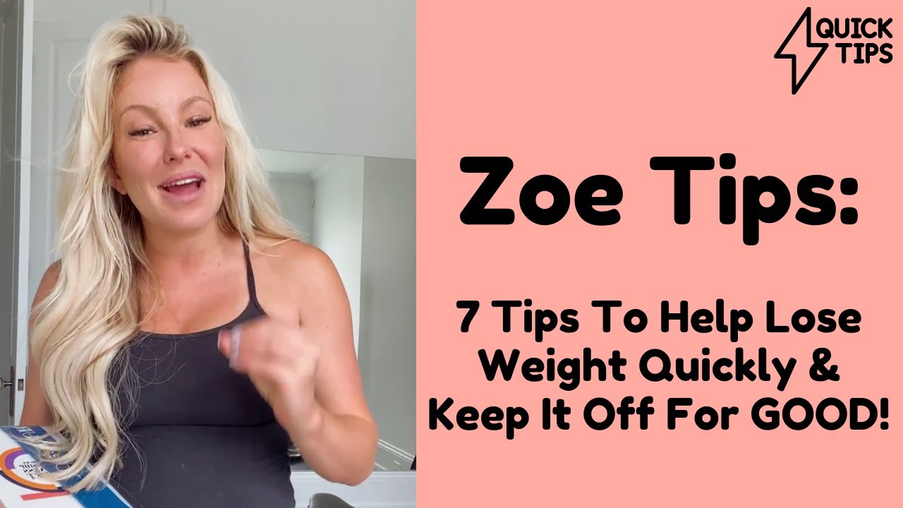 7 Tips To Help Lose Weight Quickly & Keep It Off For GOOD!
