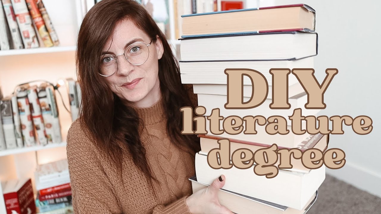 creating a DIY LITERATURE DEGREE 📖 - YouTube