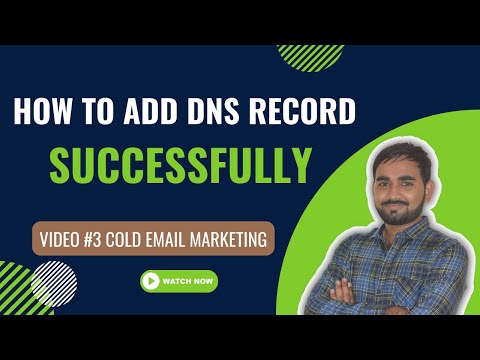 How to Setup DNS Record for Mail Server | Add DNS Record - A, CNAME, TXT, MX, SPF & DKIM Part#3