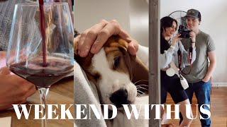 FRIDAY VLOG | thrift shopping, vintage finds, puppy update, girls night out