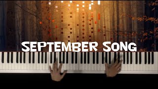 Video thumbnail of "September Song Piano Agnes Obel"