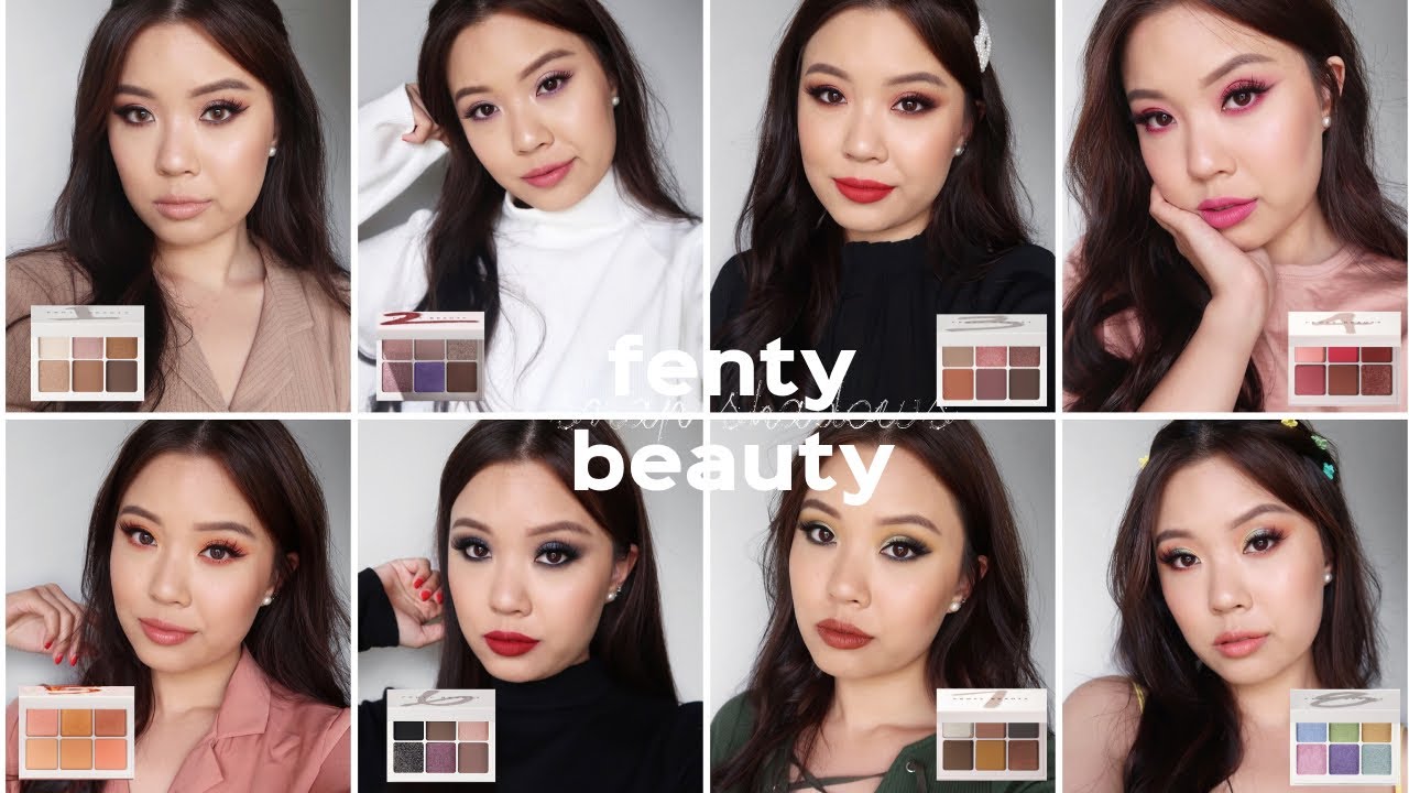 FENTY BEAUTY SNAP SHADOWS ⋆ 8 Looks, Review + Colourpop Comparisons!
