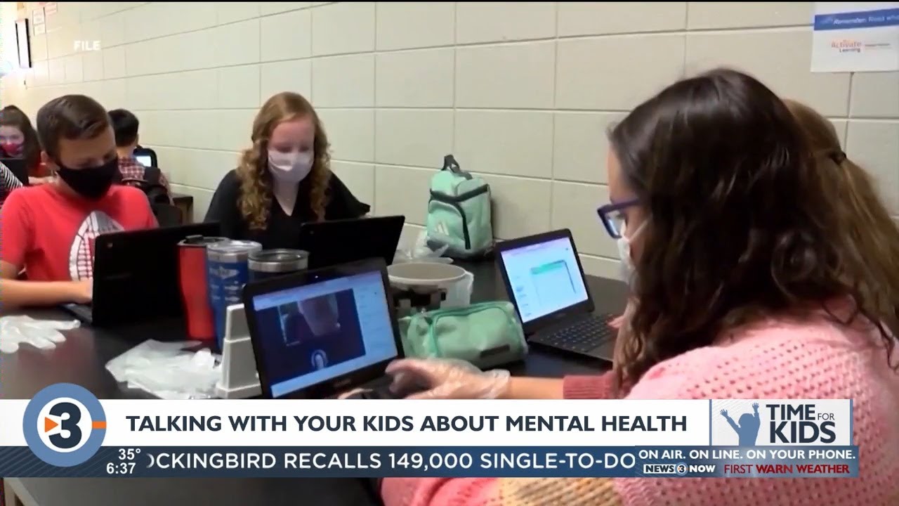 Time for Kids: How to talk with your kids about mental health - YouTube
