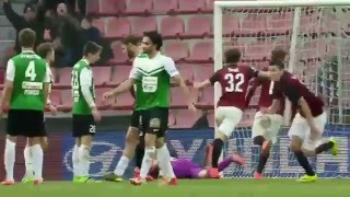 Sparta Praha vs. Jablonec 2 - 1 All Goals (Czech Liga - 6 March 2016)