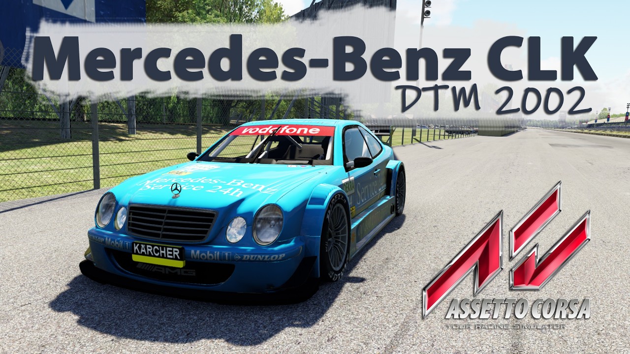 Mercedes-Benz CLK DTM 2002 gameplay video