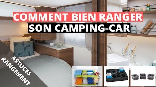 10 idées de Astuces rangement camping car