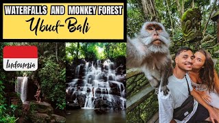 BALI - THE BEST WATERFALLS NEAR UBUD AND VISITING MONKEY FOREST
