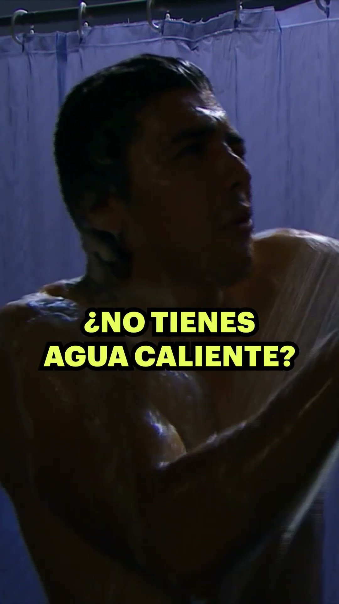 Te tocó bañarte con agua fría ❄️ #hastaelfindelmundo #tlnovelas