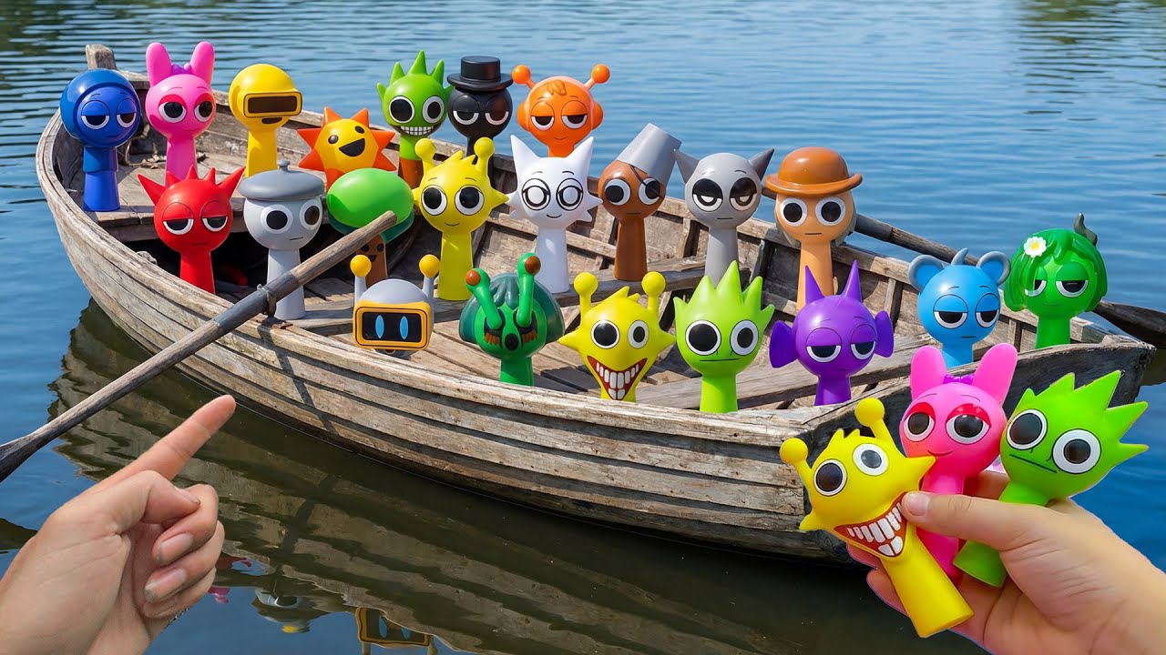 Exploring the Boat to Find Every Hidden Sprunki!