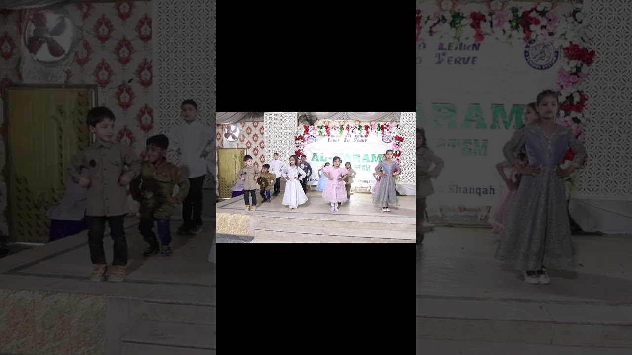 Bum Bum Bolay Masti me Dolay 😊 Little champs of AL Karam School System 😊❤️