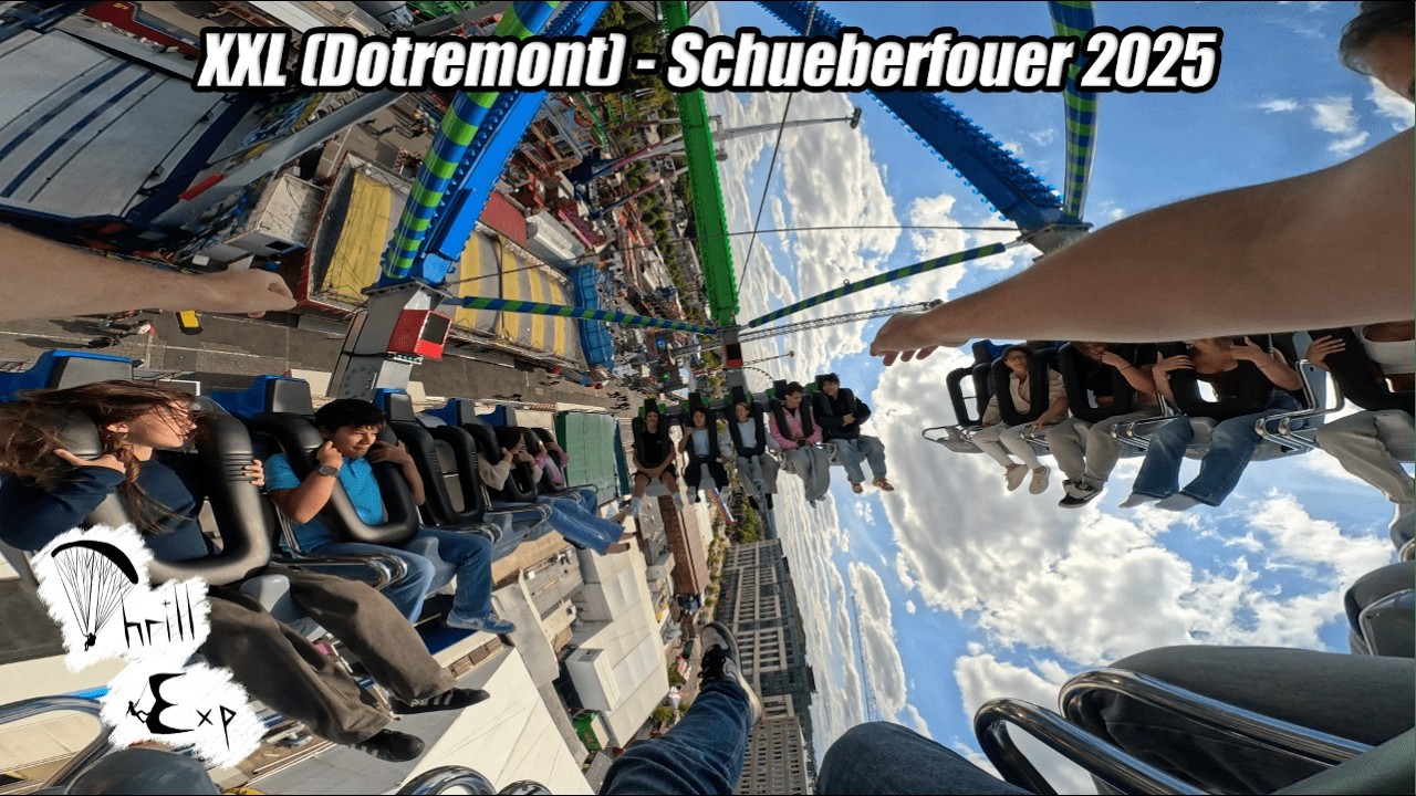4K - XXL (Dotremont) - Schueberfouer 2025 | Onride