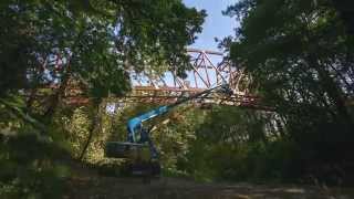 Bridge Installation Timelapse