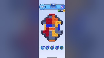 Color Block Jam Level 19 Walkthrough Solution