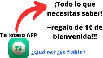 Código de TuLotero App ¿QUÉ ES? ¿ES FIABLE? TODO lo que NECESITAS saber + regalo de bienvenida de 1€