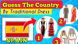 Guess The Country By Traditional Dress - Quiz Game - @funquizofficial screenshot 1