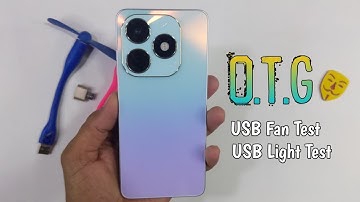 Tecno Spark 20 | O.T.G Test | USB Fan Test | USB Light Test | Otg Test