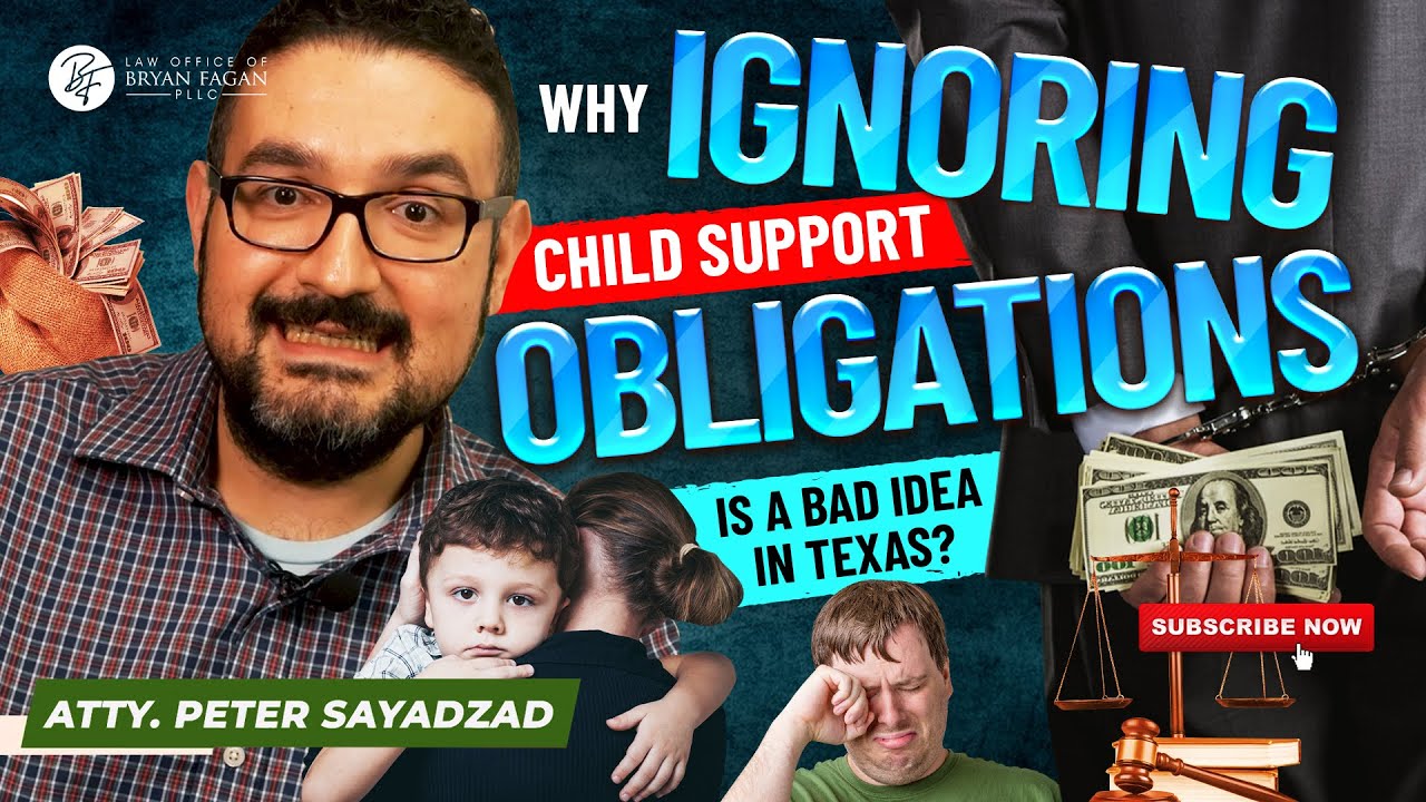 Why Ignoring Child Support Obligations is a Bad Idea in Texas