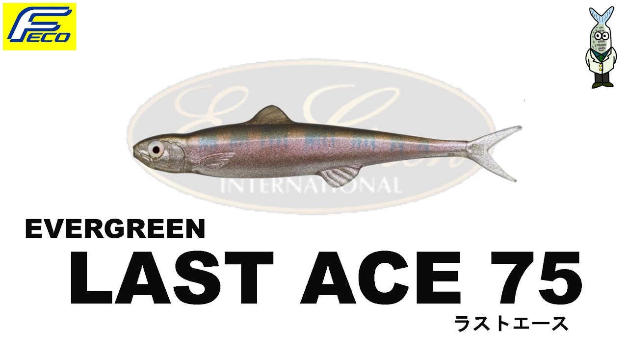 ラストエース 75 エバーグリーン 水中アクション映像 Last Ace 75 Ever Green エバーグリーン Evergreen ラストエース Lastace Youtube