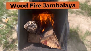 Je-Ne-Sais-Quoi Jambalaya: on a Wood Fired Rocket Stove