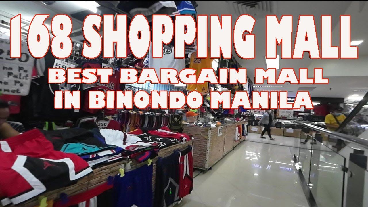 Most Popular Bargain Mall 168 Shopping Mall In Binondo Manila Walking