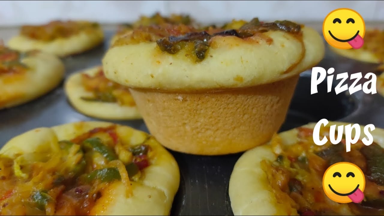 Pizza Cups Recipe / Easy Pizza Cups / Bread Cup Pizza