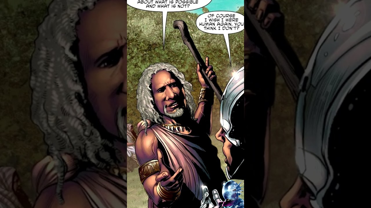 Cyborg menjadi manusia biasa. #shorts #dccomics