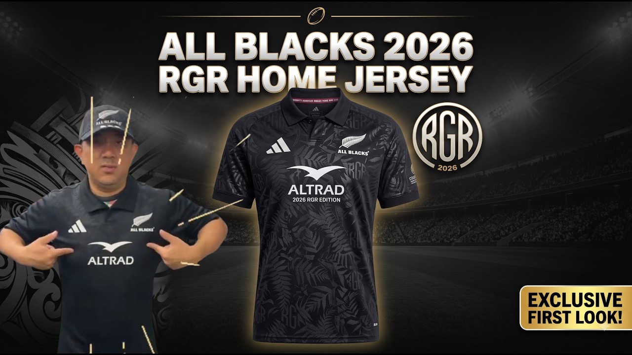 オールブラックス 2026 RGR ホームジャージ