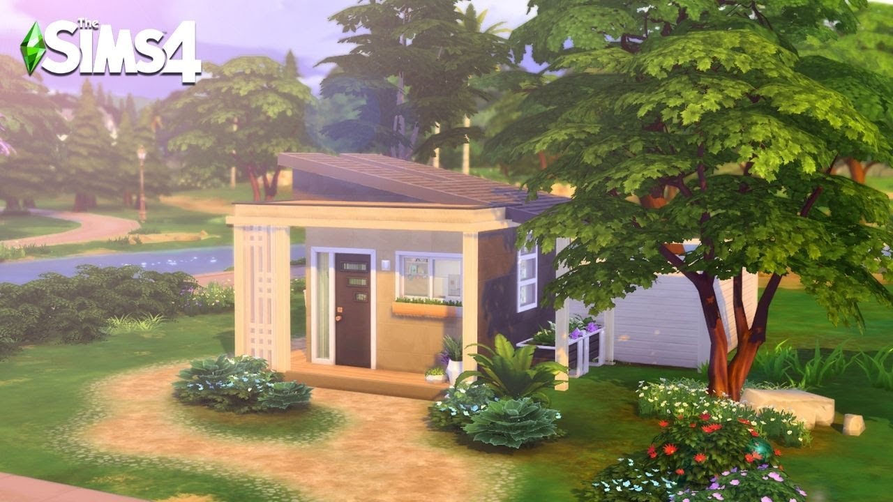 Modern 4x4 Home | NO CC | The Sims 4 Speed Build - YouTube