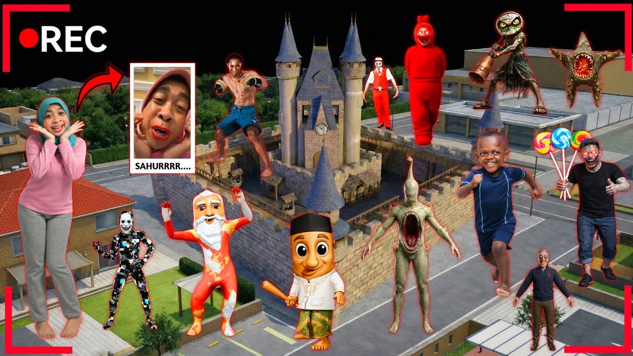 Yuta Mio Buat Benteng Castil Raksasa Paling Aman Dari Pasukan ANOMALI MIMI PERI Serang Kota Sakura 😱