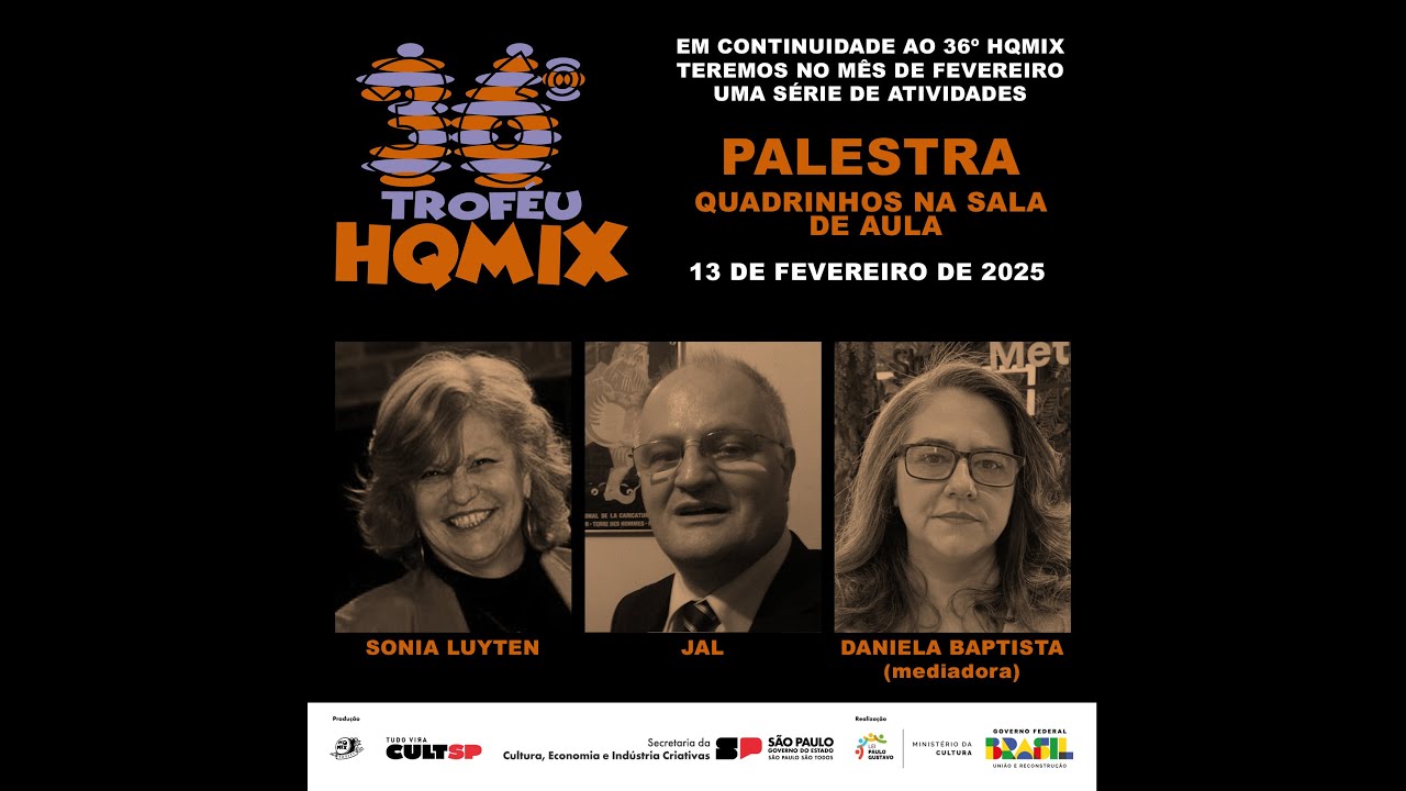Palestra Quadrinhos na sala de aula