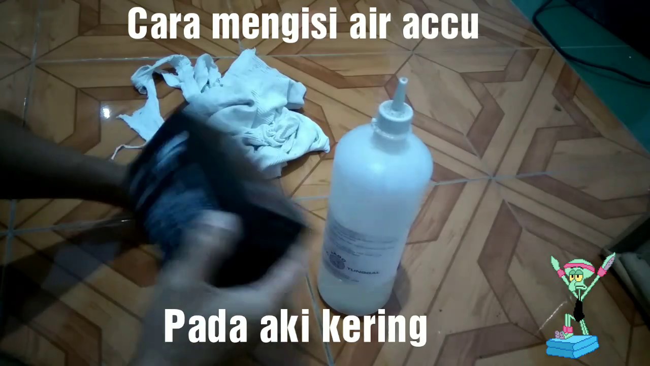 Memperbaiki aki kering yang mati menjadi seperti baru 