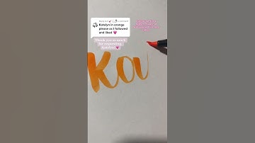 writing names in calligraphy pt. 396! #katelyn #shorts
