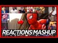 Spiderman ps4 e3 2016 official trailer reactions mashup gamers react