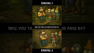 Choose Ending1 or Ending2: Life saving garlic #pvz