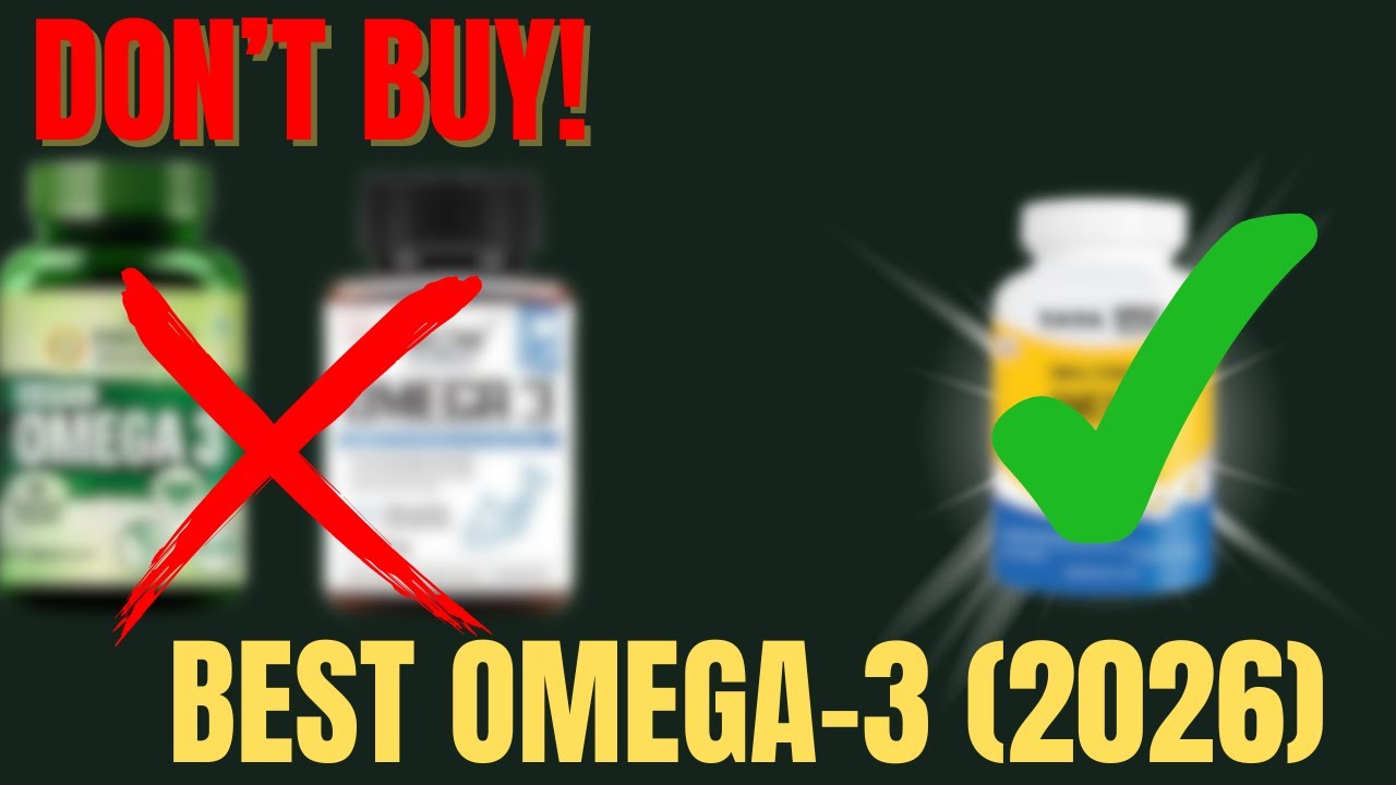 BEST OMEGA-3 CAPSULES IN INDIA (2026 Updated List) | Stop Wasting Money! 