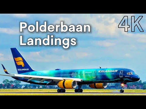 5 Minutes Of Plane Spotting At The Polderbaan! (4K) | JustAviation