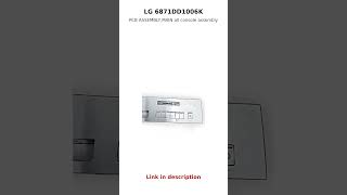 LG 6871DD1006K PCB ASSEMBLY,MAIN all console assembly | ElectronaService #shorts