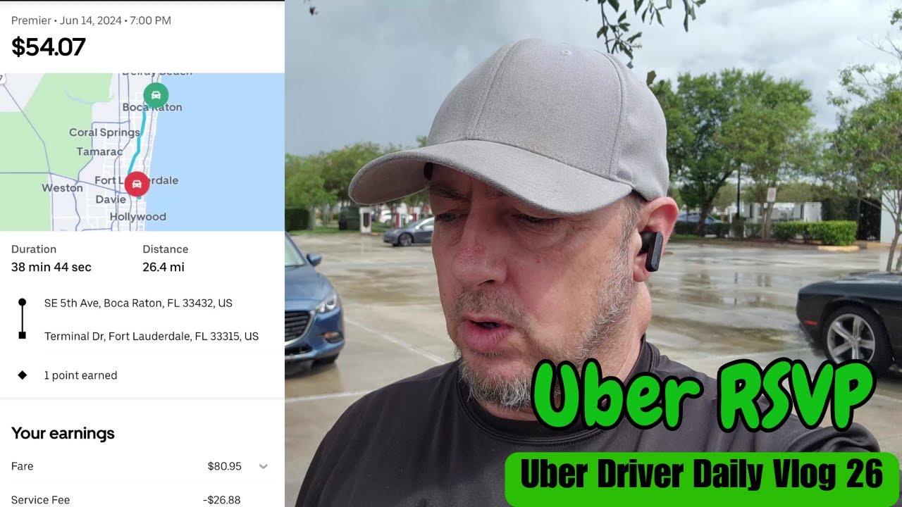 Uber RSVP | Uber Driver Daily Vlog 26 - YouTube