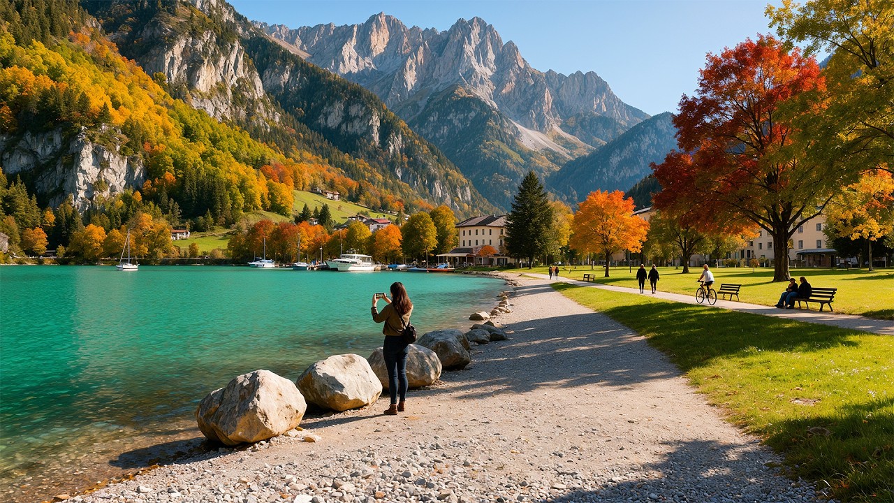 Эта альпийская деревня очарует вас. Мольвено, Доломиты, Италия, 4K