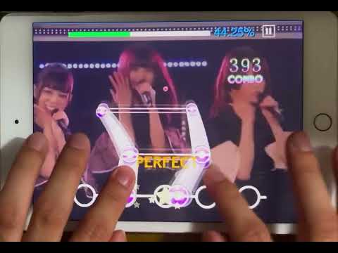 【自作譜面】　乃木坂46　「自惚れビーチ」　実際にプレイしてみた　【コール＆振り付け譜面　888ノーツ】