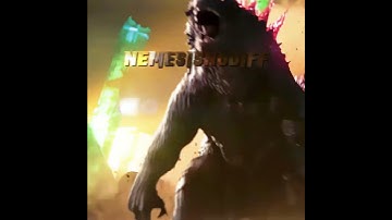 Godzilla vs Kong #edit #viral #monsterverse