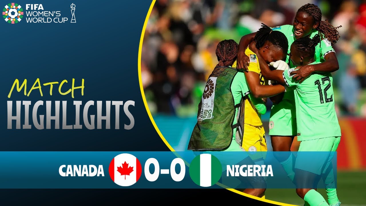 Canada vs Nigeria (00), FIFA Women's World Cup 2023, Chiamaka Nnadozie