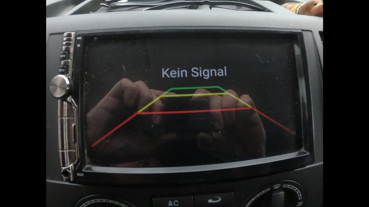 Kennzeichen- Rückfahrkamera Für Wohnwagen