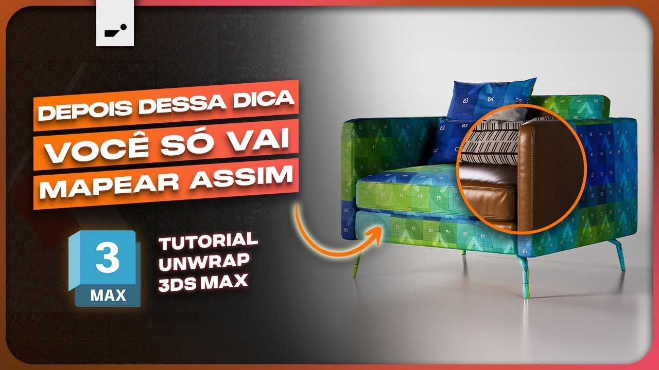 ESSE VÍDEO VAI FAZER VOCÊ APOSENTAR O UVW MAP | TUTORIAL UNWRAP UVW 3DS ...