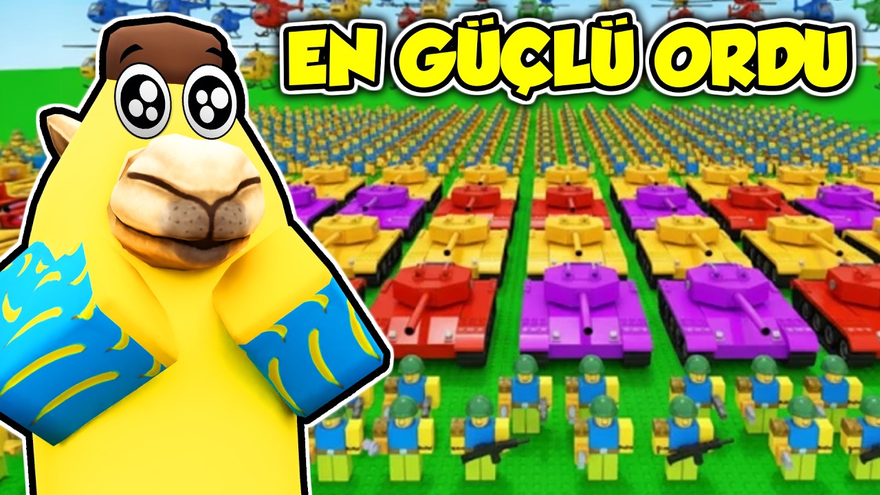 OYUNUN EN GÜÇLÜ ORDUSUYLA BİTİRMEK!