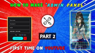 How To Create Admin Panel | Andlua Admin Panel | Using Android Device