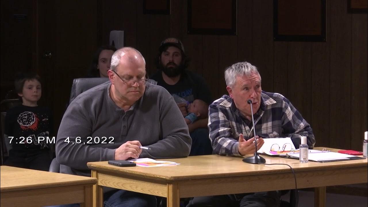 Joint Planning Board/Town Council Public Hearing 4/6/2022. YouTube