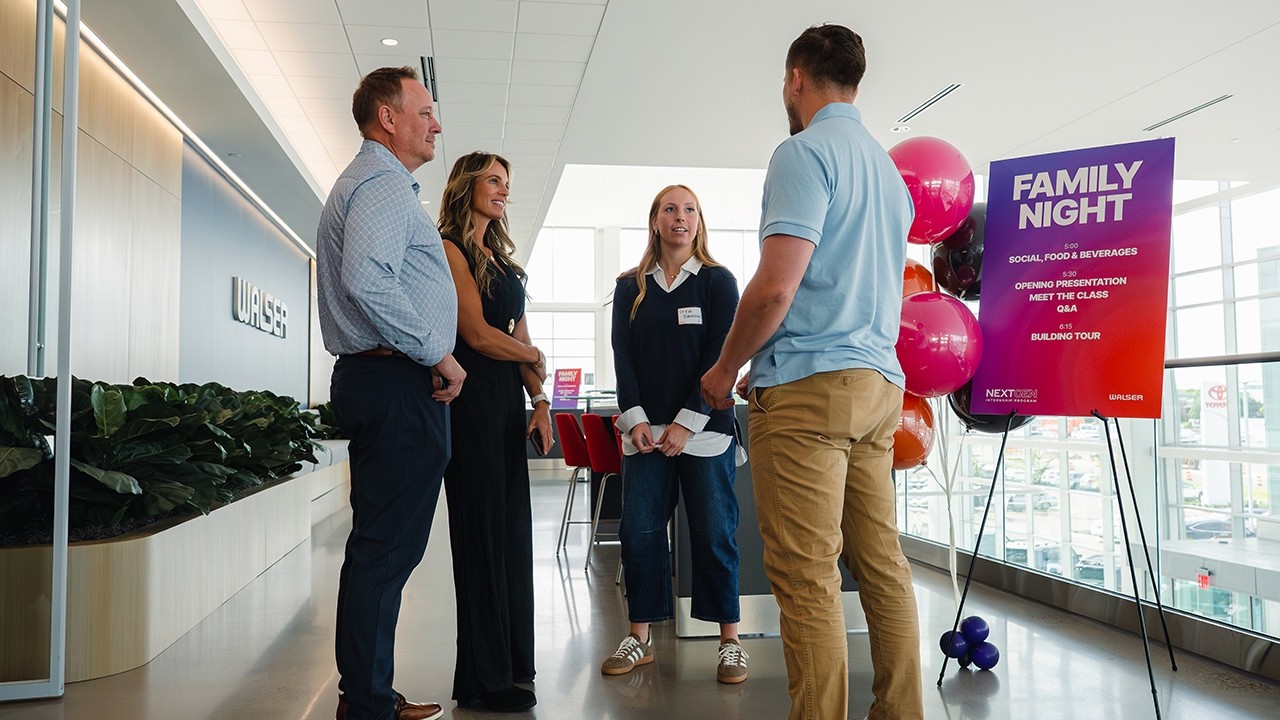 Walser NextGen Summer Internship Kickoff & Family Night - 2026 - YouTube